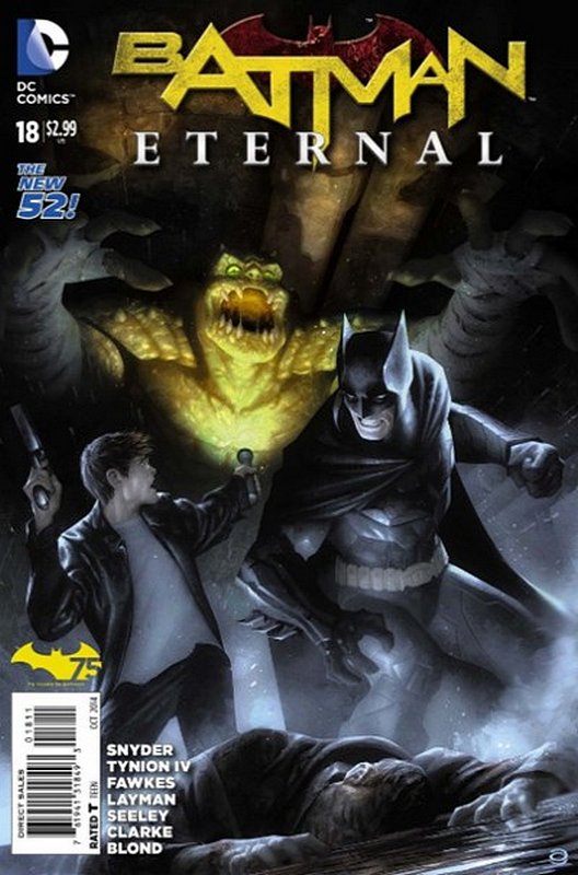 Cover of Batman: Eternal (Vol 1) #18. One of 250,000 Vintage American Comics on sale from Krypton!