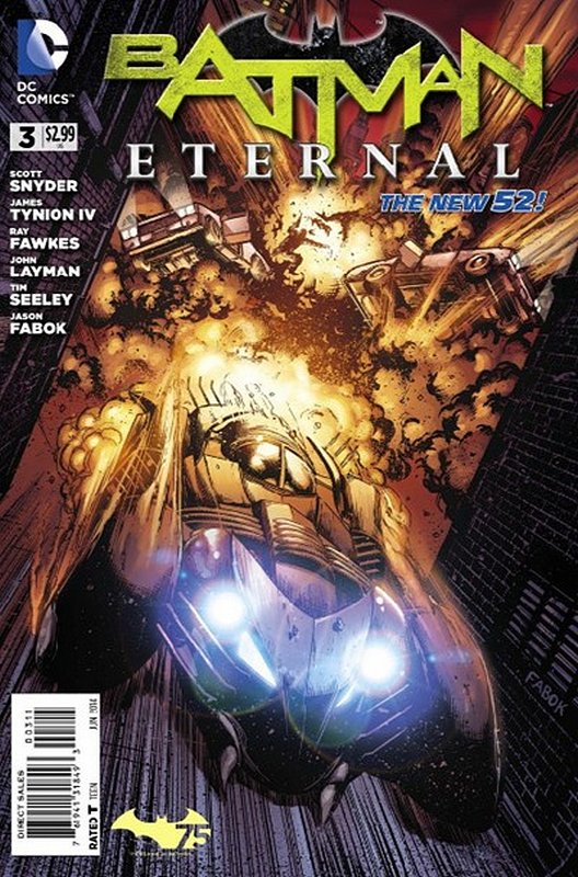 Cover of Batman: Eternal (Vol 1) #3. One of 250,000 Vintage American Comics on sale from Krypton!