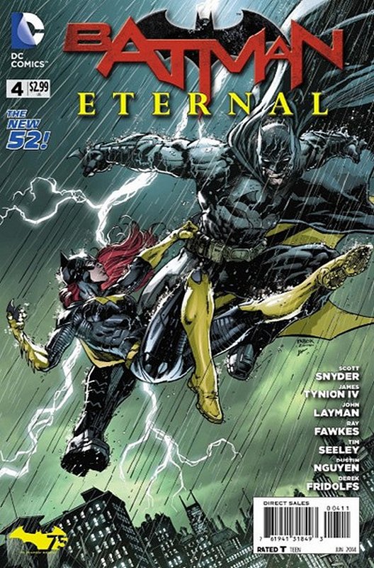 Cover of Batman: Eternal (Vol 1) #4. One of 250,000 Vintage American Comics on sale from Krypton!