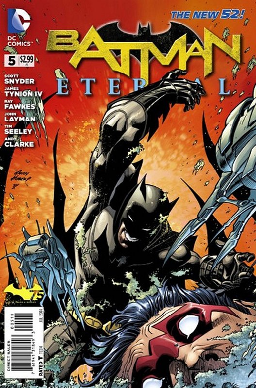 Cover of Batman: Eternal (Vol 1) #5. One of 250,000 Vintage American Comics on sale from Krypton!