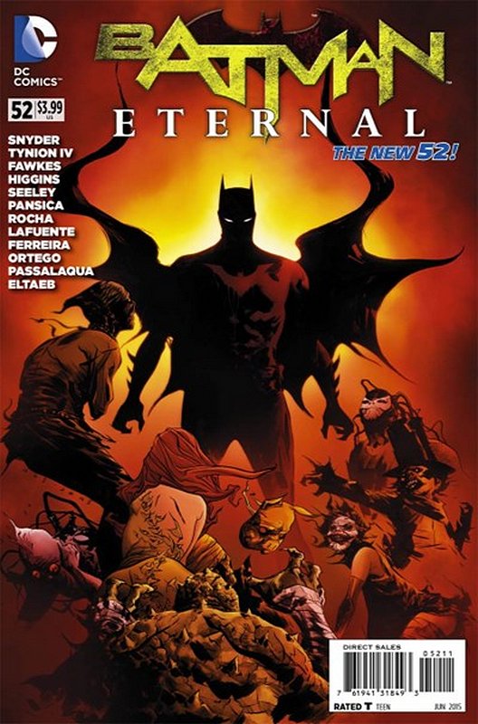 Cover of Batman: Eternal (Vol 1) #52. One of 250,000 Vintage American Comics on sale from Krypton!
