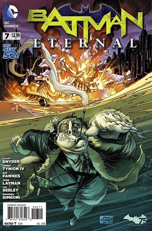 Cover of Batman: Eternal (Vol 1) #7. One of 250,000 Vintage American Comics on sale from Krypton!