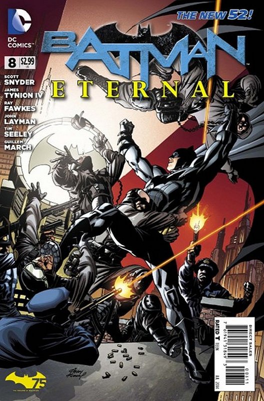Cover of Batman: Eternal (Vol 1) #8. One of 250,000 Vintage American Comics on sale from Krypton!