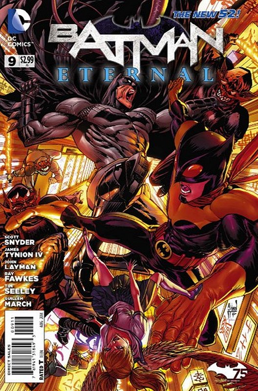 Cover of Batman: Eternal (Vol 1) #9. One of 250,000 Vintage American Comics on sale from Krypton!