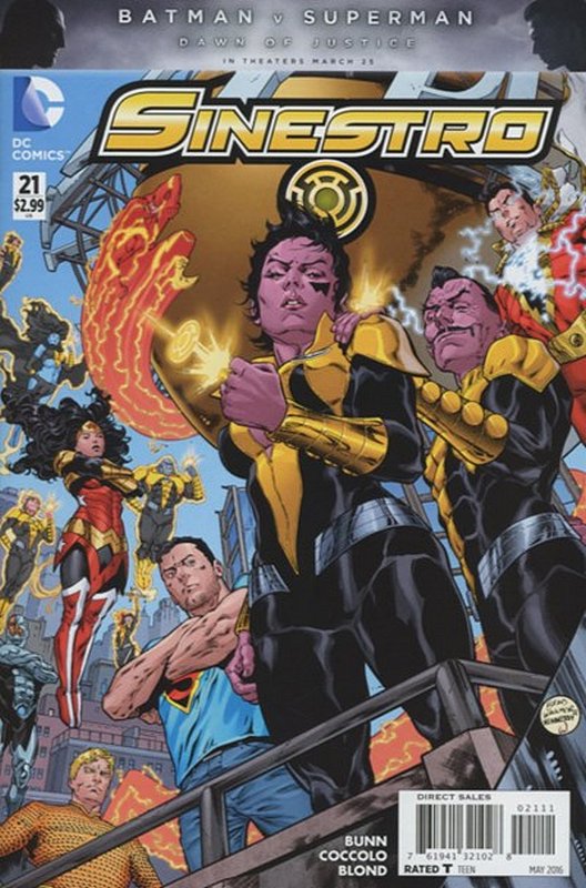 Cover of Sinestro (Vol 1) #21. One of 250,000 Vintage American Comics on sale from Krypton!
