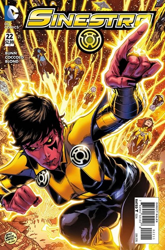 Cover of Sinestro (Vol 1) #22. One of 250,000 Vintage American Comics on sale from Krypton!
