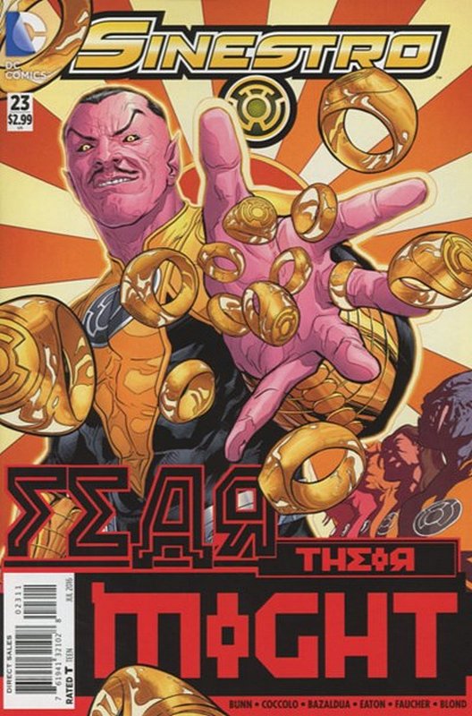 Cover of Sinestro (Vol 1) #23. One of 250,000 Vintage American Comics on sale from Krypton!