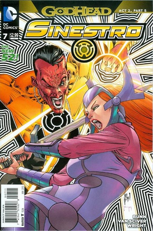 Cover of Sinestro (Vol 1) #7. One of 250,000 Vintage American Comics on sale from Krypton!