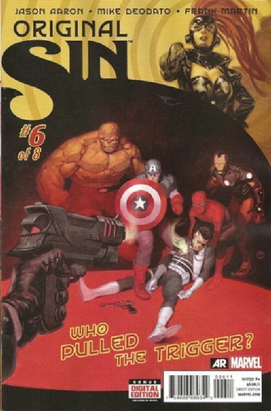 Cover of Original Sin (2014 Ltd) #6. One of 250,000 Vintage American Comics on sale from Krypton!