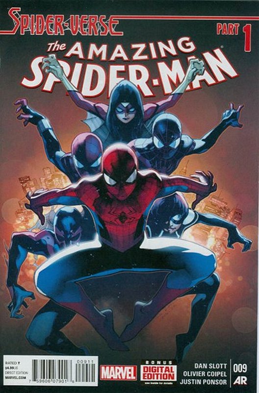2nd Spider-Gwen<br> Cover of Amazing Spider-Man (Vol 3) #9. One of 250,000 Vintage American Comics on sale from Krypton!