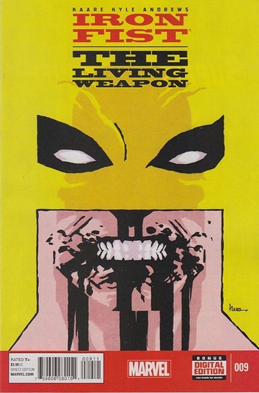 Cover of Iron Fist (Vol 4) The Living Weapon #9. One of 250,000 Vintage American Comics on sale from Krypton!
