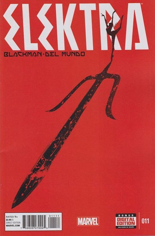Cover of Elektra (Vol 3) #11. One of 250,000 Vintage American Comics on sale from Krypton!