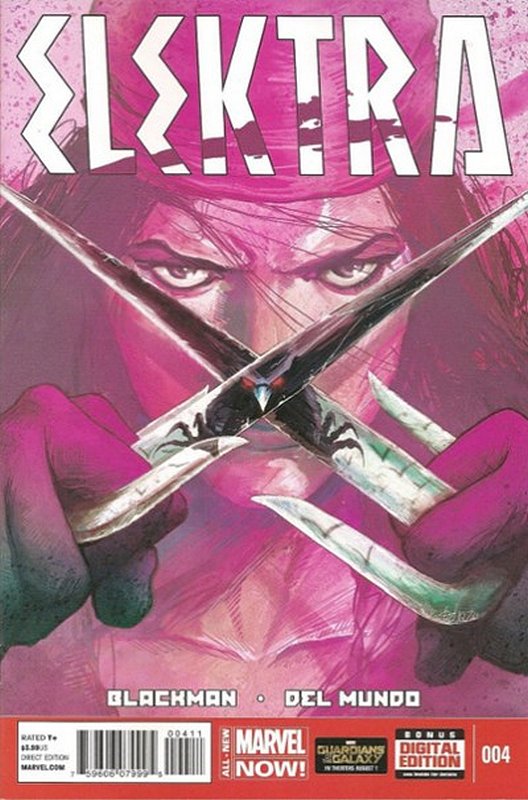 Cover of Elektra (Vol 3) #4. One of 250,000 Vintage American Comics on sale from Krypton!
