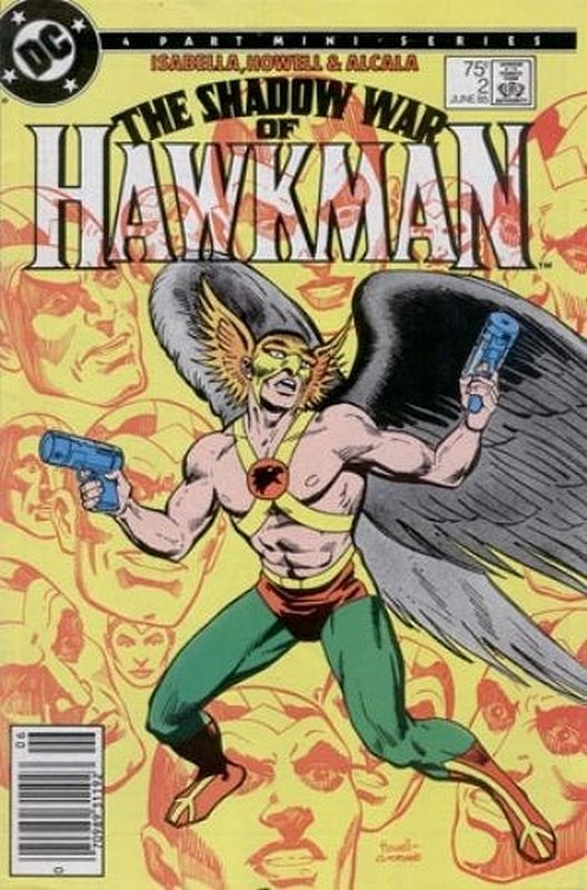 Cover of Hawkman (1985 Ltd) Shadow War of #2. One of 250,000 Vintage American Comics on sale from Krypton!