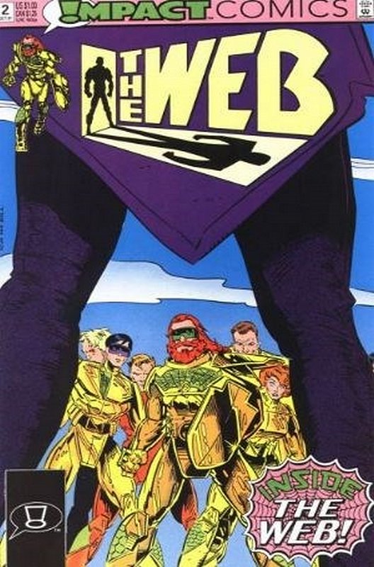 Cover of Web (Impact) (Vol 1) The #2. One of 250,000 Vintage American Comics on sale from Krypton!