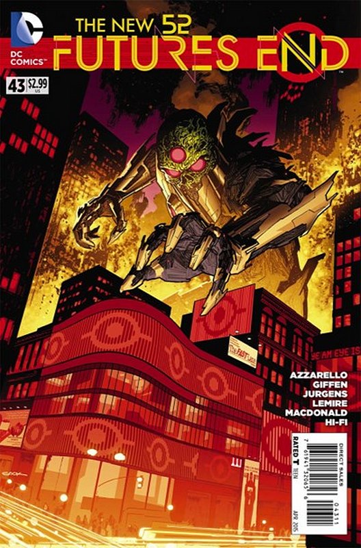 Cover of New 52 - Futures End (Vo1) #43. One of 250,000 Vintage American Comics on sale from Krypton!