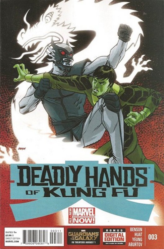 Cover of Deadly Hands of Kung Fu (2014 Ltd) #3. One of 250,000 Vintage American Comics on sale from Krypton!