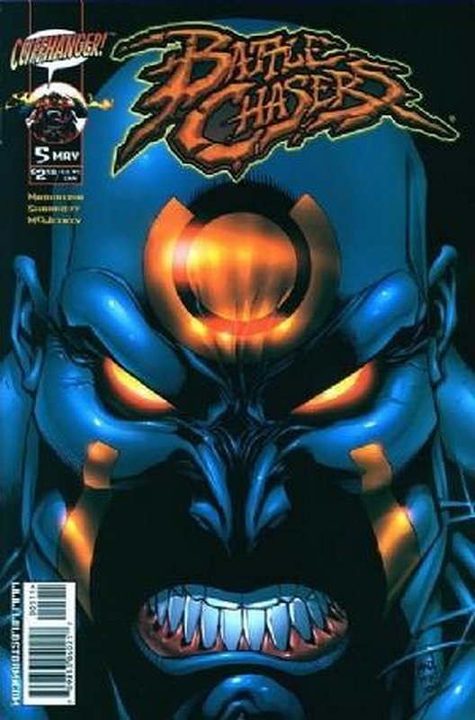 Cover of Battle Chasers (Vol 1) #5. One of 250,000 Vintage American Comics on sale from Krypton!