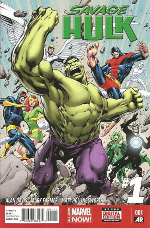 Cover of Savage Hulk (Vol 1) #1. One of 250,000 Vintage American Comics on sale from Krypton!