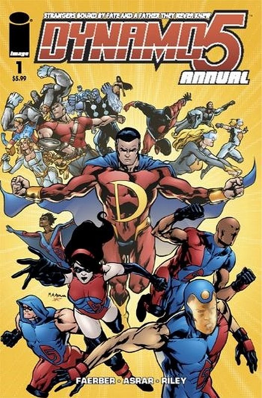 Cover of Dynamo 5 Annual (2008 One Shot) #1. One of 250,000 Vintage American Comics on sale from Krypton!