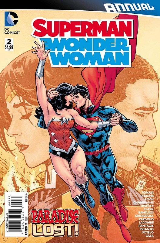 Cover of Superman/Wonder Woman Annual #2. One of 250,000 Vintage American Comics on sale from Krypton!