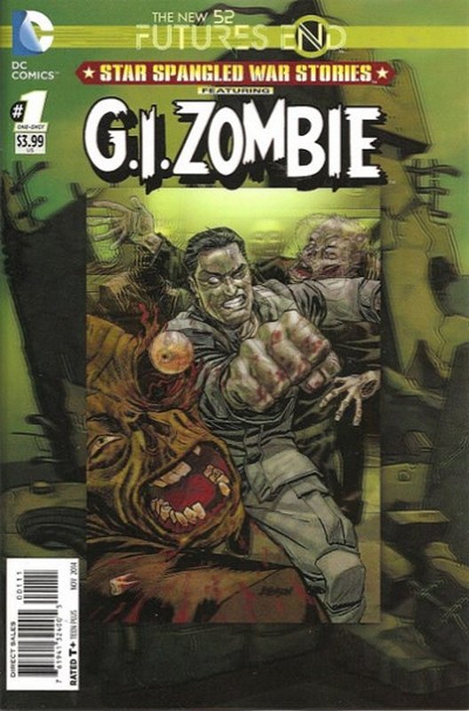 Cover of Star Spangled War GI Zombie: Futures End (OneShot) #1. One of 250,000 Vintage American Comics on sale from Krypton!