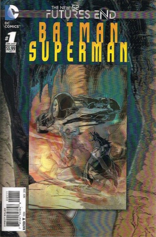 Cover of Batman/Superman: Futures End (2014 One Shot) #1. One of 250,000 Vintage American Comics on sale from Krypton!