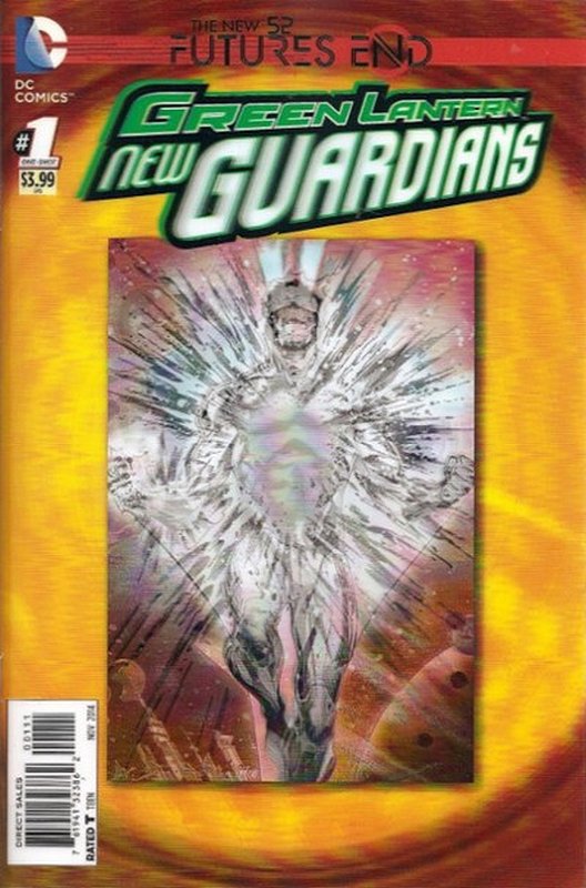 Cover of Green Lantern New Guardians: Futures End (OneShot) #1. One of 250,000 Vintage American Comics on sale from Krypton!