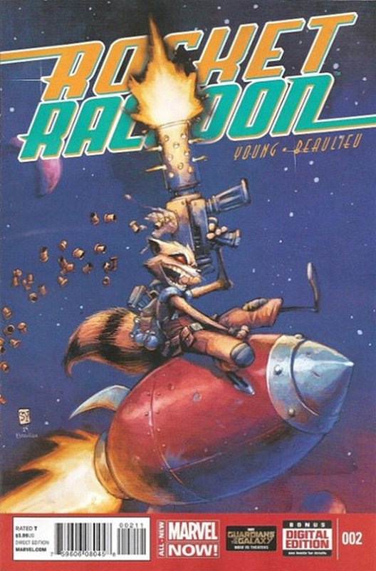 Cover of Rocket Raccoon (Vol 1) #2. One of 250,000 Vintage American Comics on sale from Krypton!
