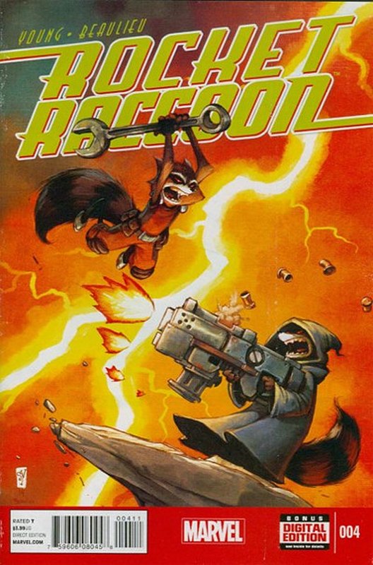 Cover of Rocket Raccoon (Vol 1) #4. One of 250,000 Vintage American Comics on sale from Krypton!