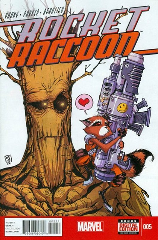 Cover of Rocket Raccoon (Vol 1) #5. One of 250,000 Vintage American Comics on sale from Krypton!