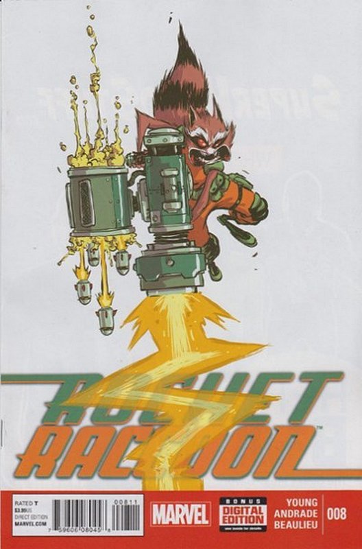 Cover of Rocket Raccoon (Vol 1) #8. One of 250,000 Vintage American Comics on sale from Krypton!