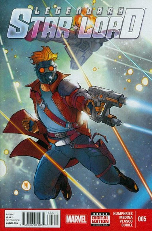 Cover of Legendary Star-Lord (Vol 1) #5. One of 250,000 Vintage American Comics on sale from Krypton!