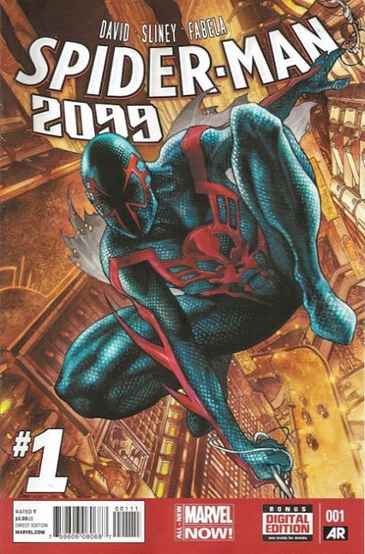 Cover of Spider-Man 2099 (Vol 2) #1. One of 250,000 Vintage American Comics on sale from Krypton!