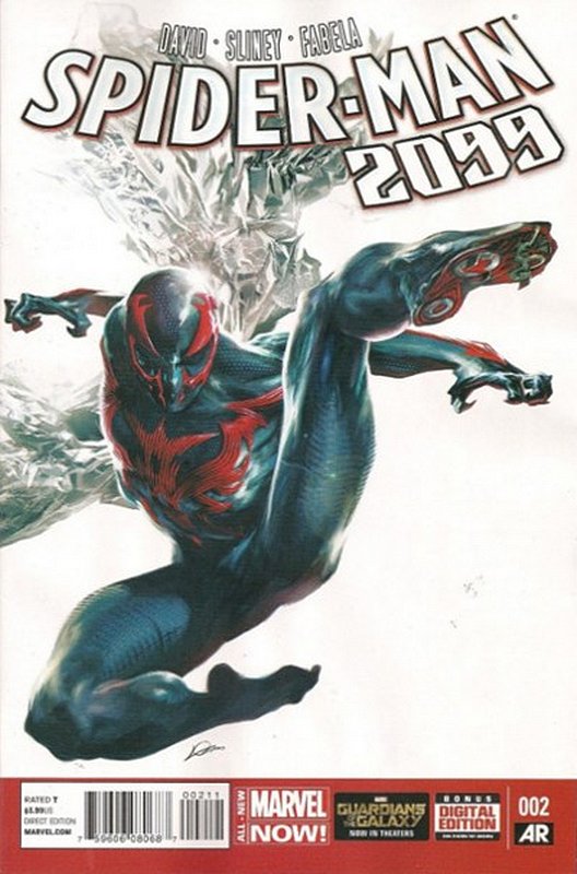 Cover of Spider-Man 2099 (Vol 2) #2. One of 250,000 Vintage American Comics on sale from Krypton!