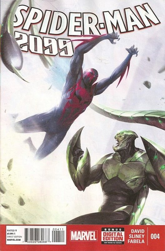 Cover of Spider-Man 2099 (Vol 2) #4. One of 250,000 Vintage American Comics on sale from Krypton!