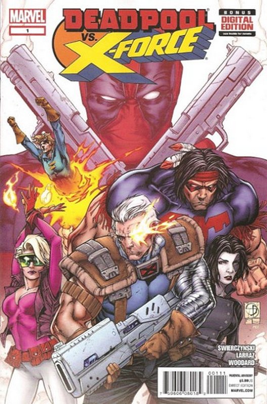 Cover of Deadpool vs X-Force (2014 Ltd) #1. One of 250,000 Vintage American Comics on sale from Krypton!