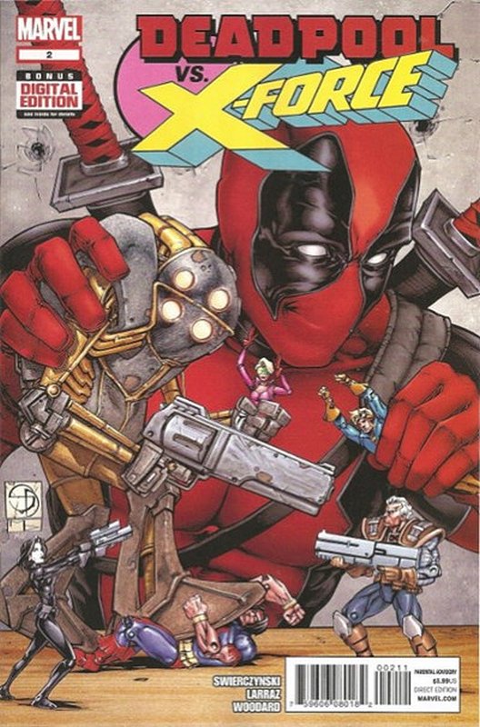 Cover of Deadpool vs X-Force (2014 Ltd) #2. One of 250,000 Vintage American Comics on sale from Krypton!
