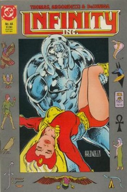 Cover of Infinity Inc (Vol 1) #44. One of 250,000 Vintage American Comics on sale from Krypton!