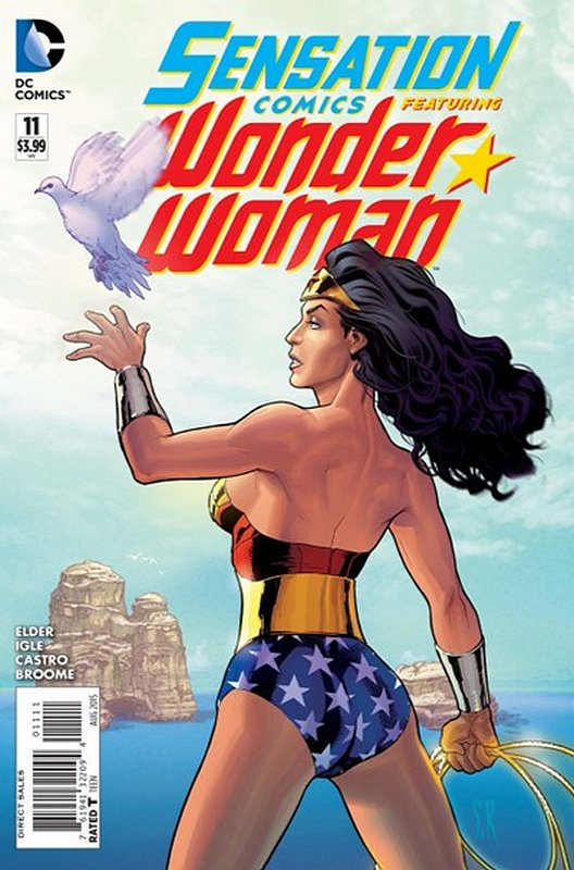 Cover of Sensation Comics Featuring Wonder Woman (Vol 1) #11. One of 250,000 Vintage American Comics on sale from Krypton!