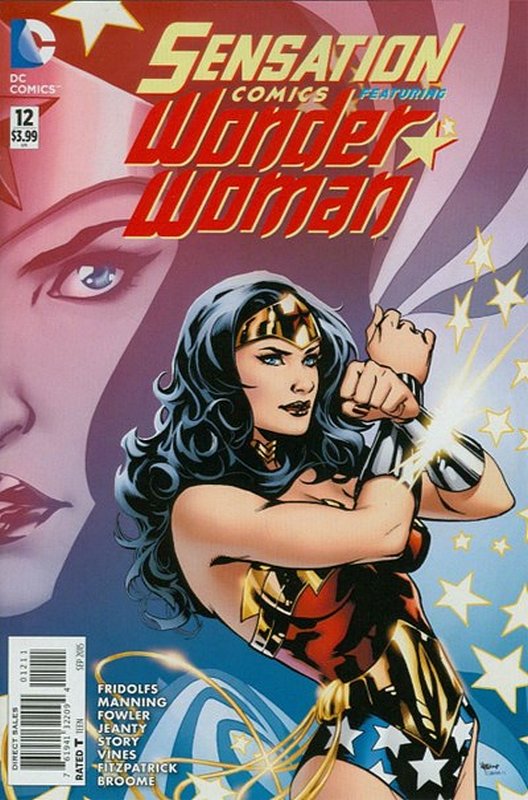 Cover of Sensation Comics Featuring Wonder Woman (Vol 1) #12. One of 250,000 Vintage American Comics on sale from Krypton!