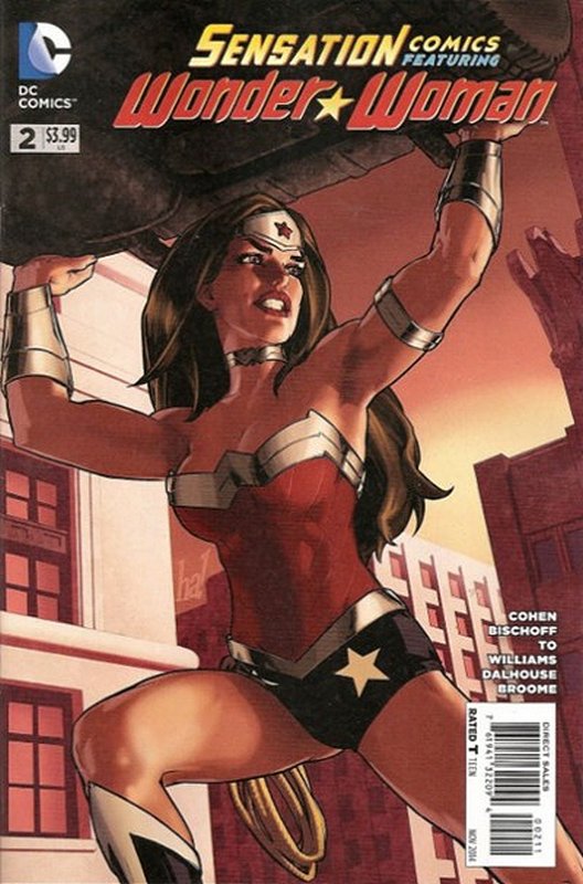 Cover of Sensation Comics Featuring Wonder Woman (Vol 1) #2. One of 250,000 Vintage American Comics on sale from Krypton!