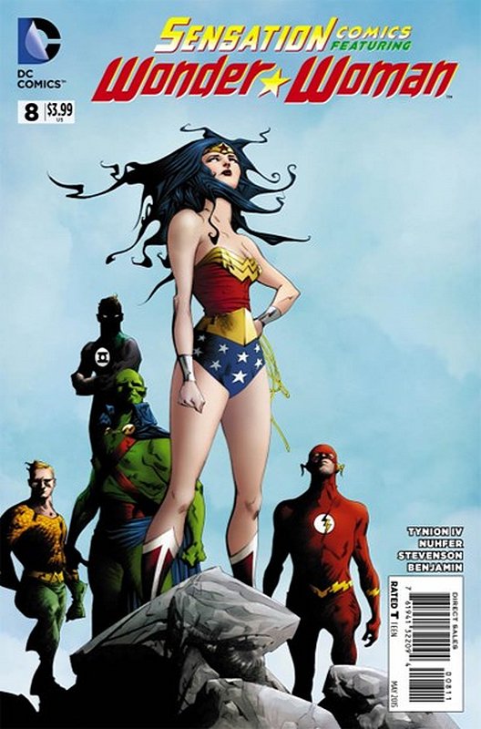 Cover of Sensation Comics Featuring Wonder Woman (Vol 1) #8. One of 250,000 Vintage American Comics on sale from Krypton!