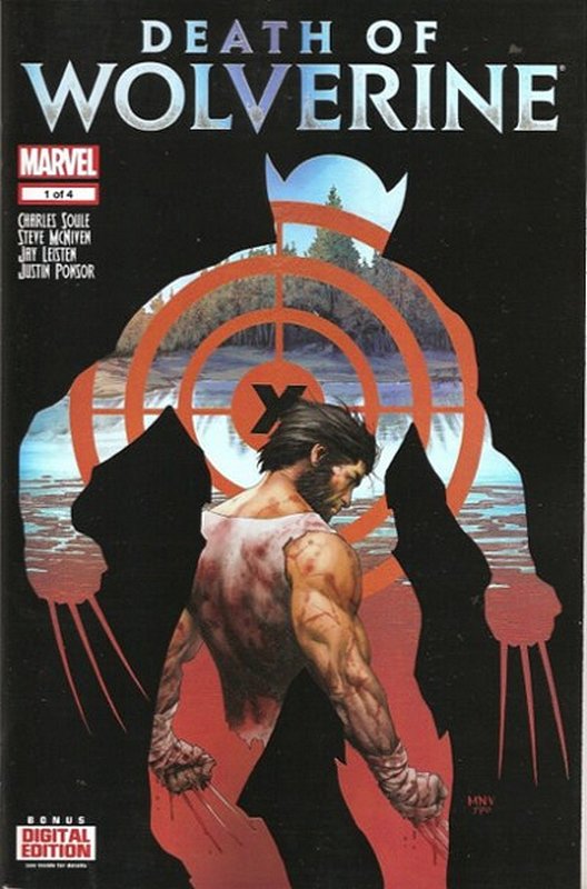 Cover of Death of Wolverine (2014 Ltd) #1. One of 250,000 Vintage American Comics on sale from Krypton!