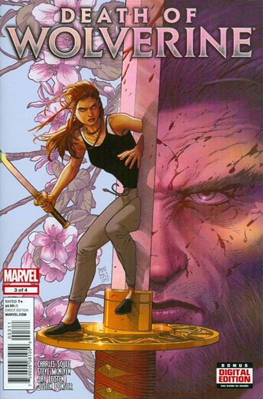 Cover of Death of Wolverine (2014 Ltd) #3. One of 250,000 Vintage American Comics on sale from Krypton!
