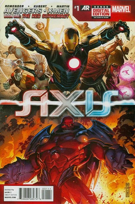Cover of Avengers & X-Men: Axis (2014 Ltd) #1. One of 250,000 Vintage American Comics on sale from Krypton!
