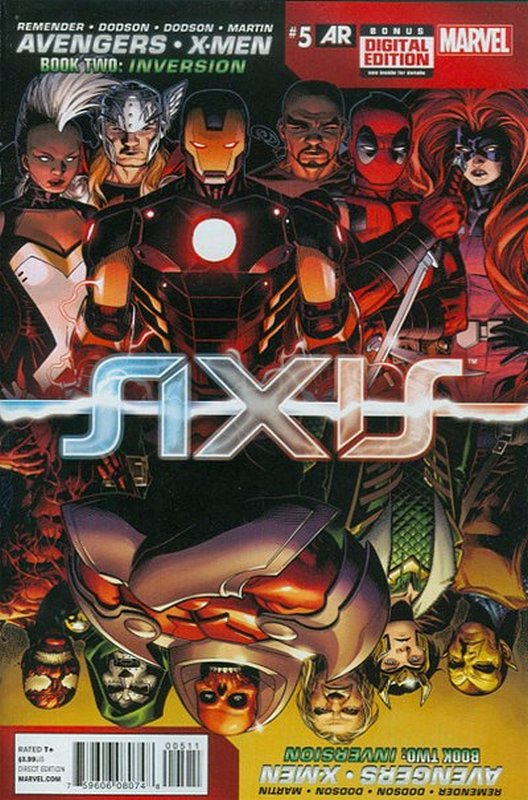 Cover of Avengers & X-Men: Axis (2014 Ltd) #5. One of 250,000 Vintage American Comics on sale from Krypton!