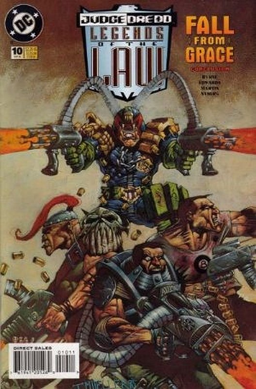 Cover of Judge Dredd: Legends of the Law (Vol 1) #10. One of 250,000 Vintage American Comics on sale from Krypton!
