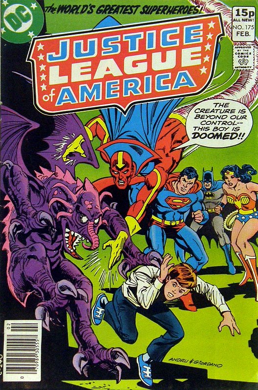 Cover of Justice League of America (Vol 1) #175. One of 250,000 Vintage American Comics on sale from Krypton!