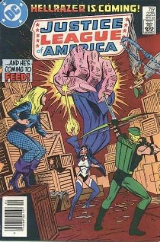 Cover of Justice League of America (Vol 1) #225. One of 250,000 Vintage American Comics on sale from Krypton!